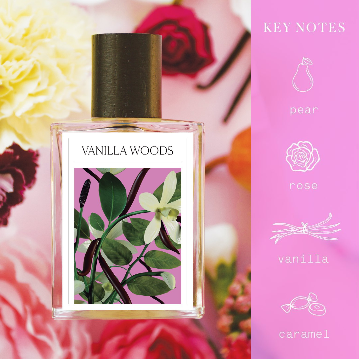 The 7 virtues vanilla woods EDP sample 1.7ml