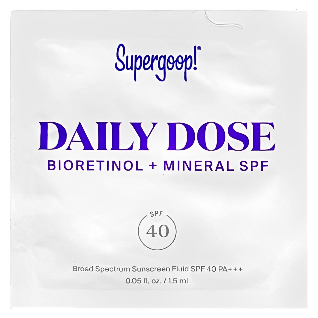 Daily Dose Vitamin C Serum with SPF 40 Sample-Supergoop