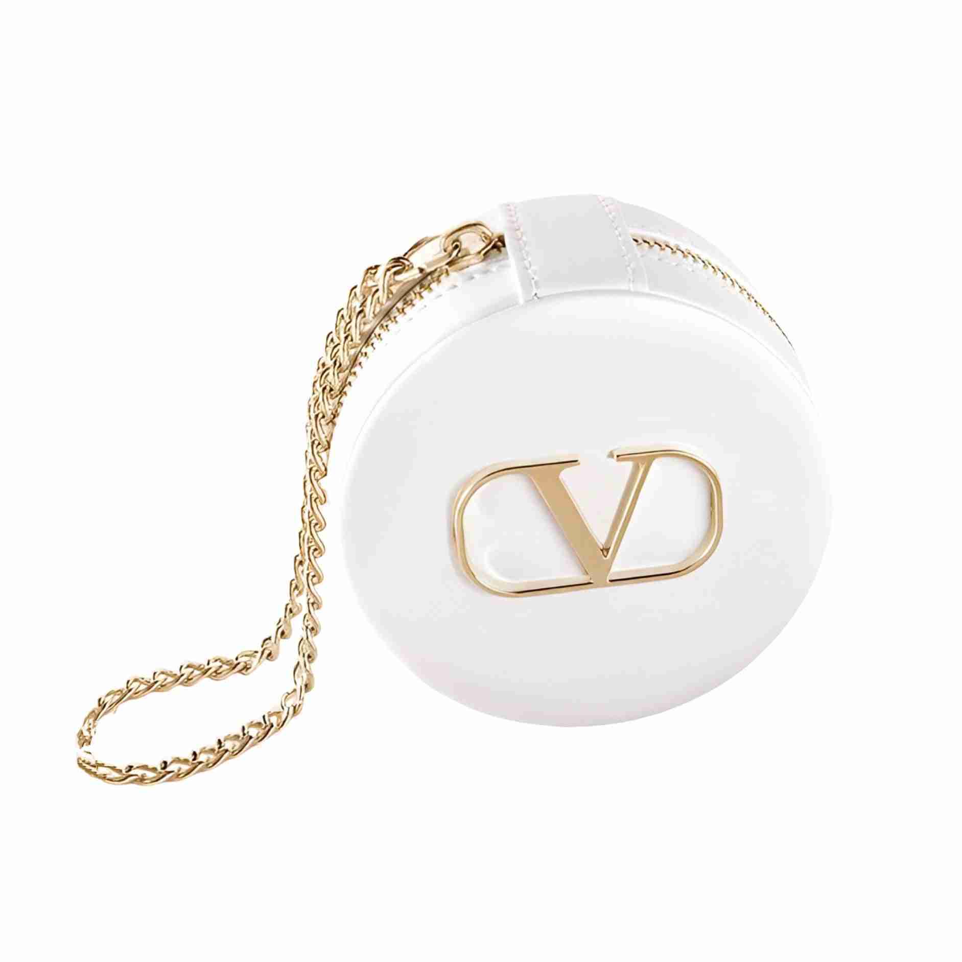 Valentino bianco white compact case