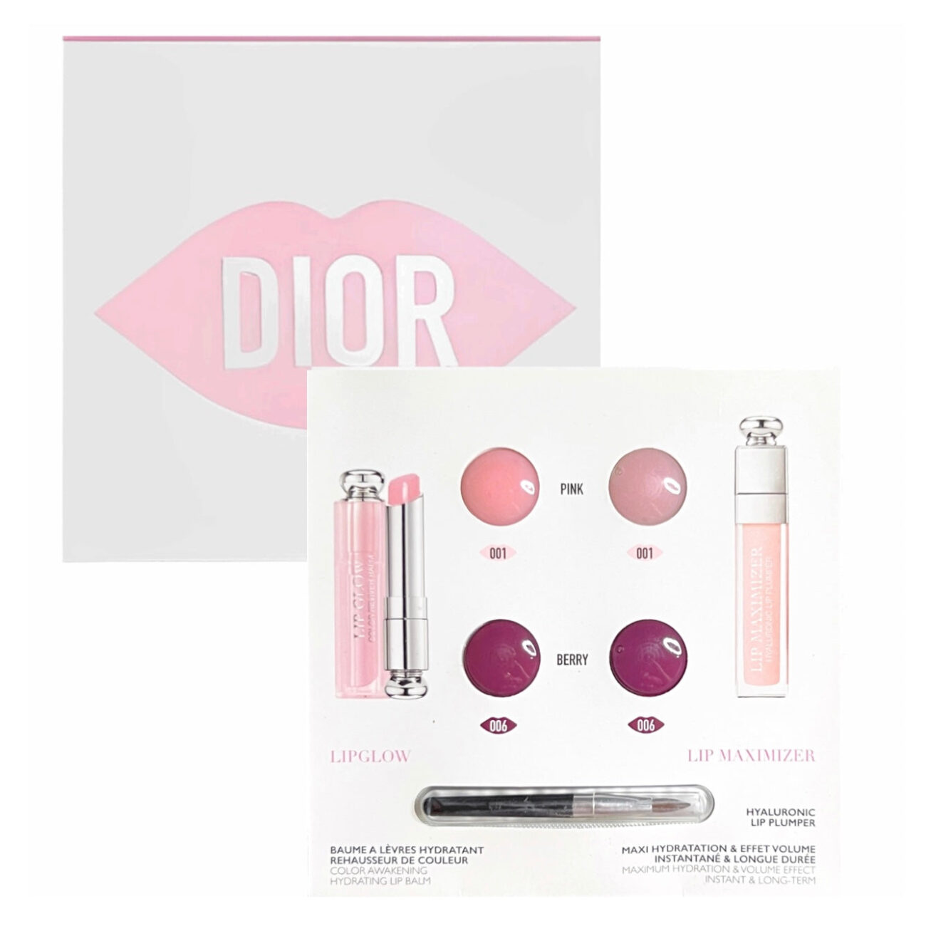 Plump & Glow to the Max Sample in shade 001 & 006-DIOR