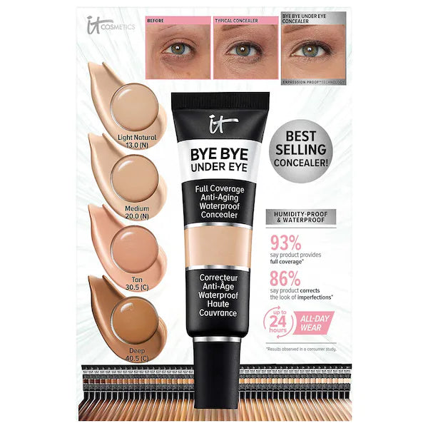 Bye Bye Under Eye Full Coverage Concealer Sample-IT Cosmetics
