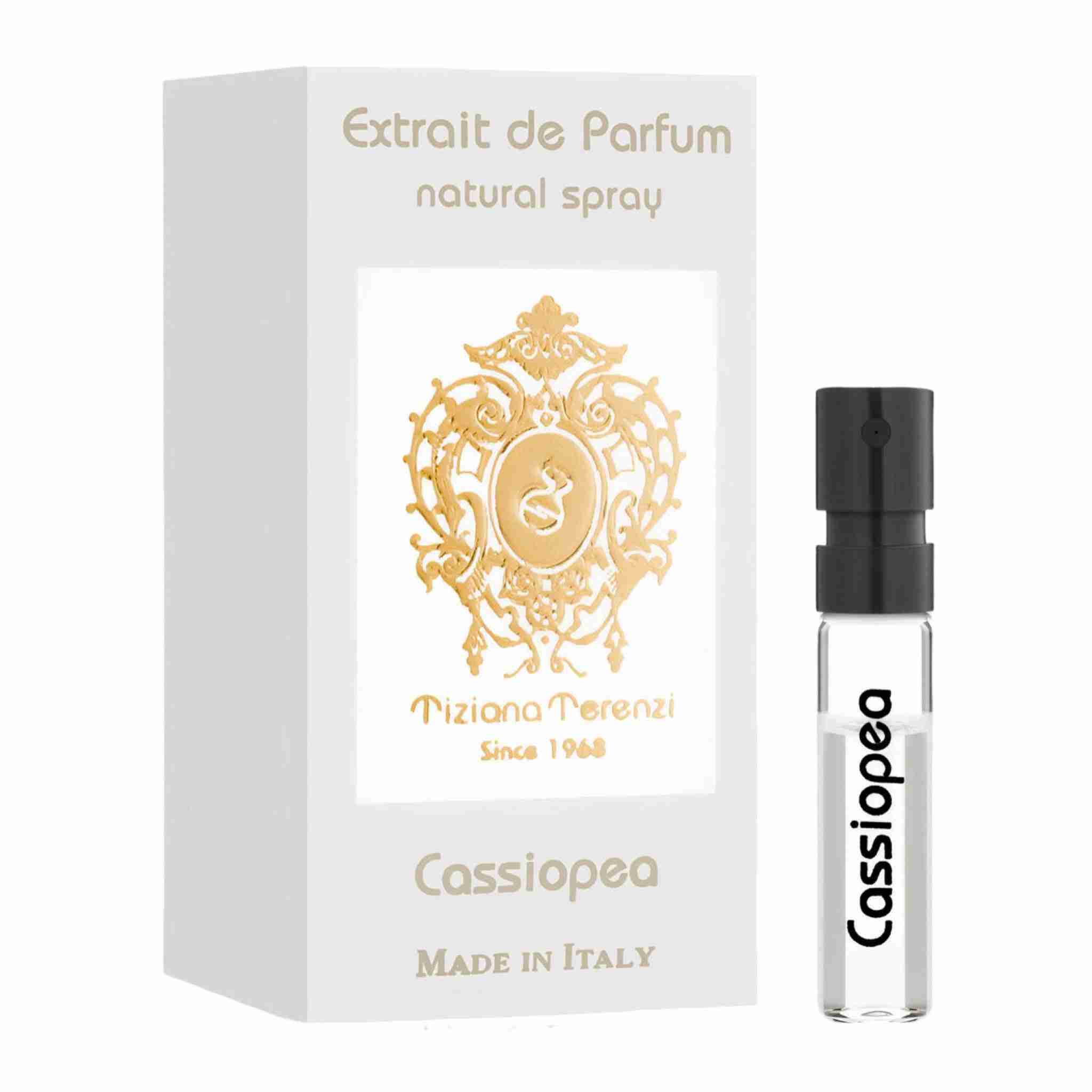 Tiziana terenzi cassiopea extrait de parfum sample 1.5ml