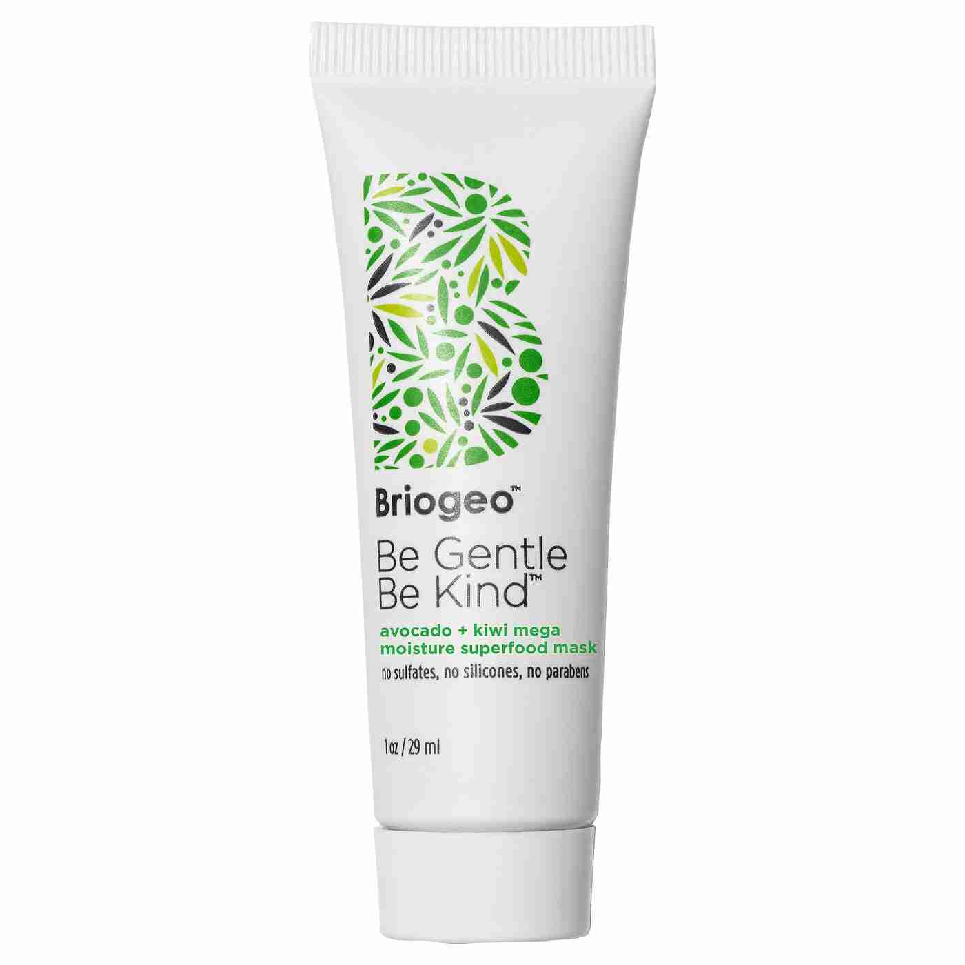 Briogeo avocado + kiwi mega moisture superfoods hair mask mini