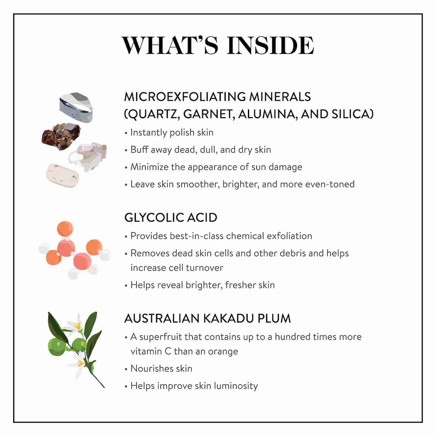 Goop goopglow microderm instant glow exfoliator mini 5ml