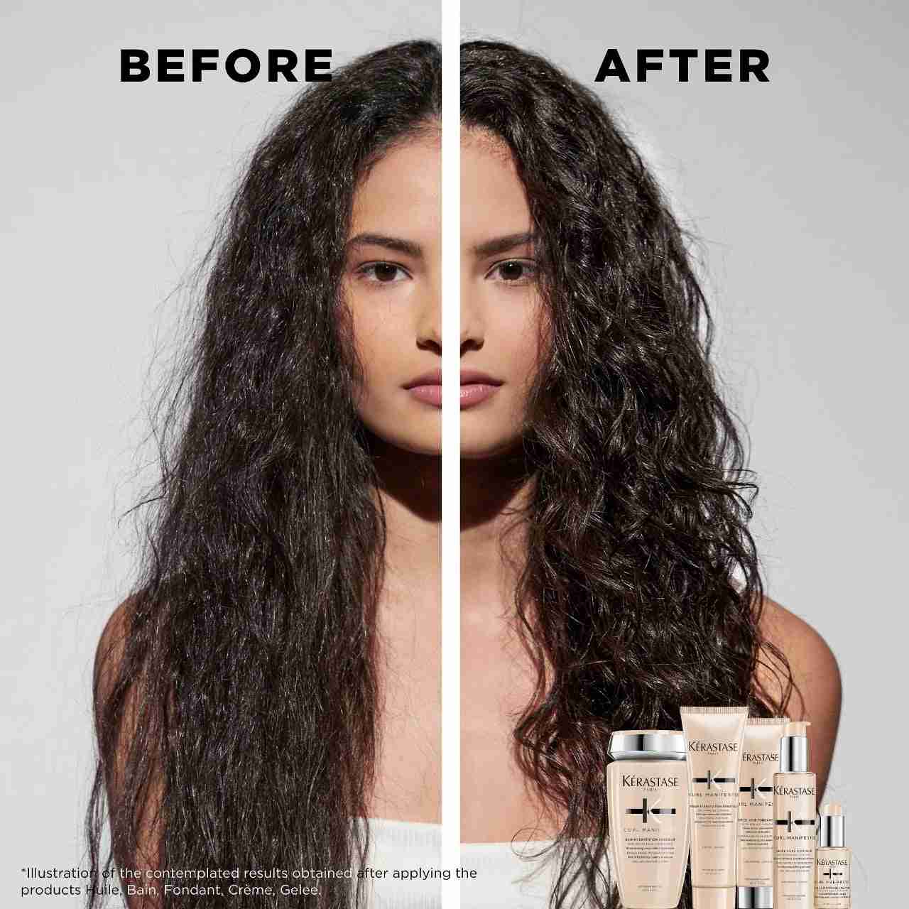 Kerastase curl manifesto leave - in cream for curly hair 30ml