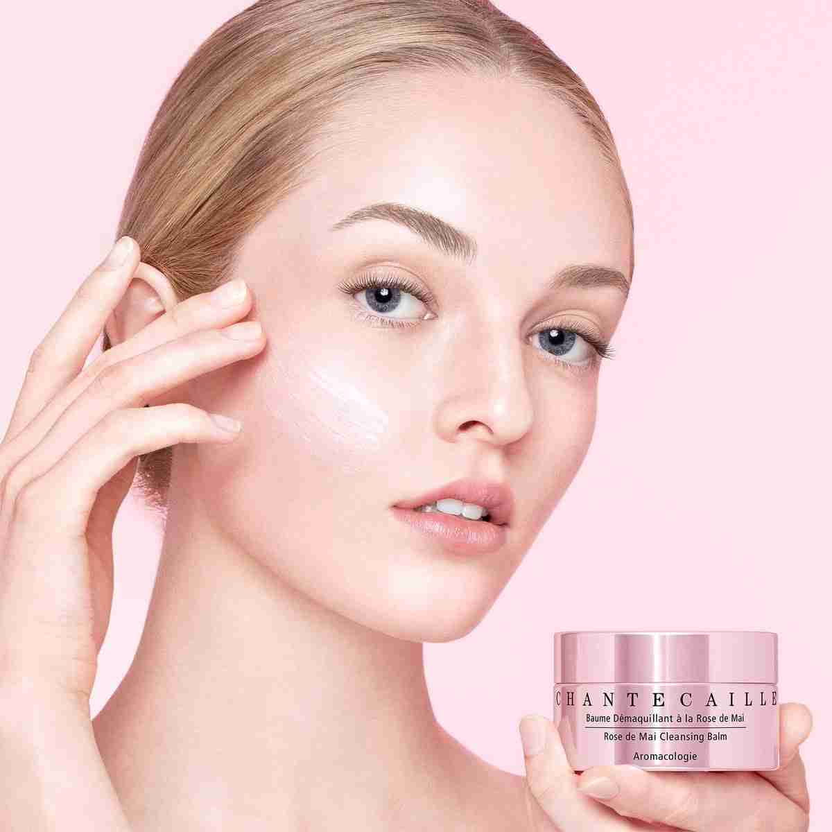 Chantecaille rose de mai cleansing balm sample