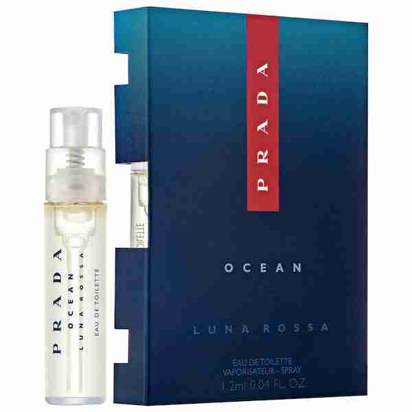 Prada ocean luna rossa EDT sample 1.2ml