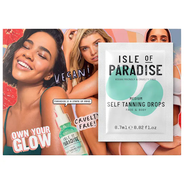 Isle of Paradise Self Tanning Drops Sample-Isle Of Paradise
