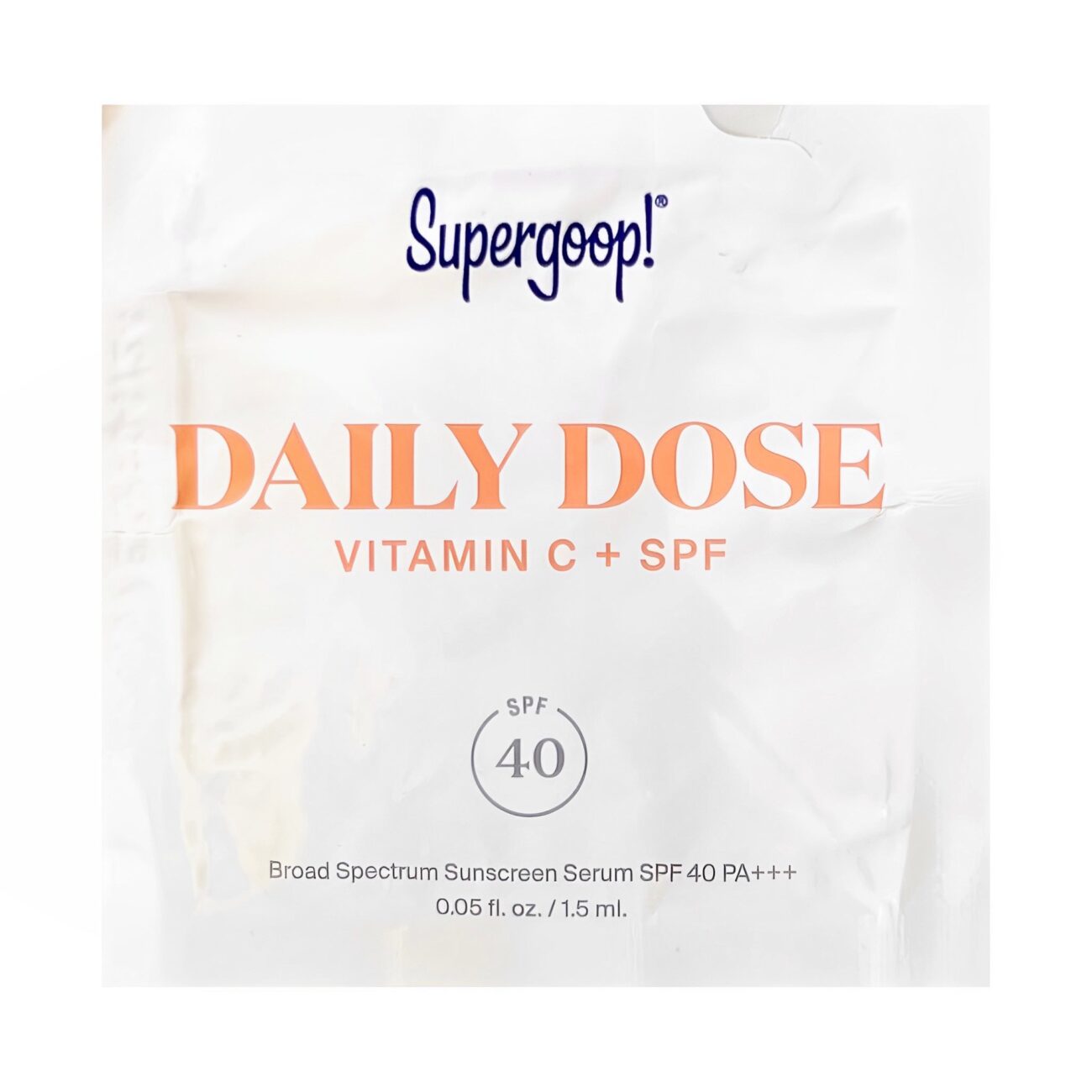 Daily Dose Vitamin C Serum + SPF 40 Sample-Supergoop!