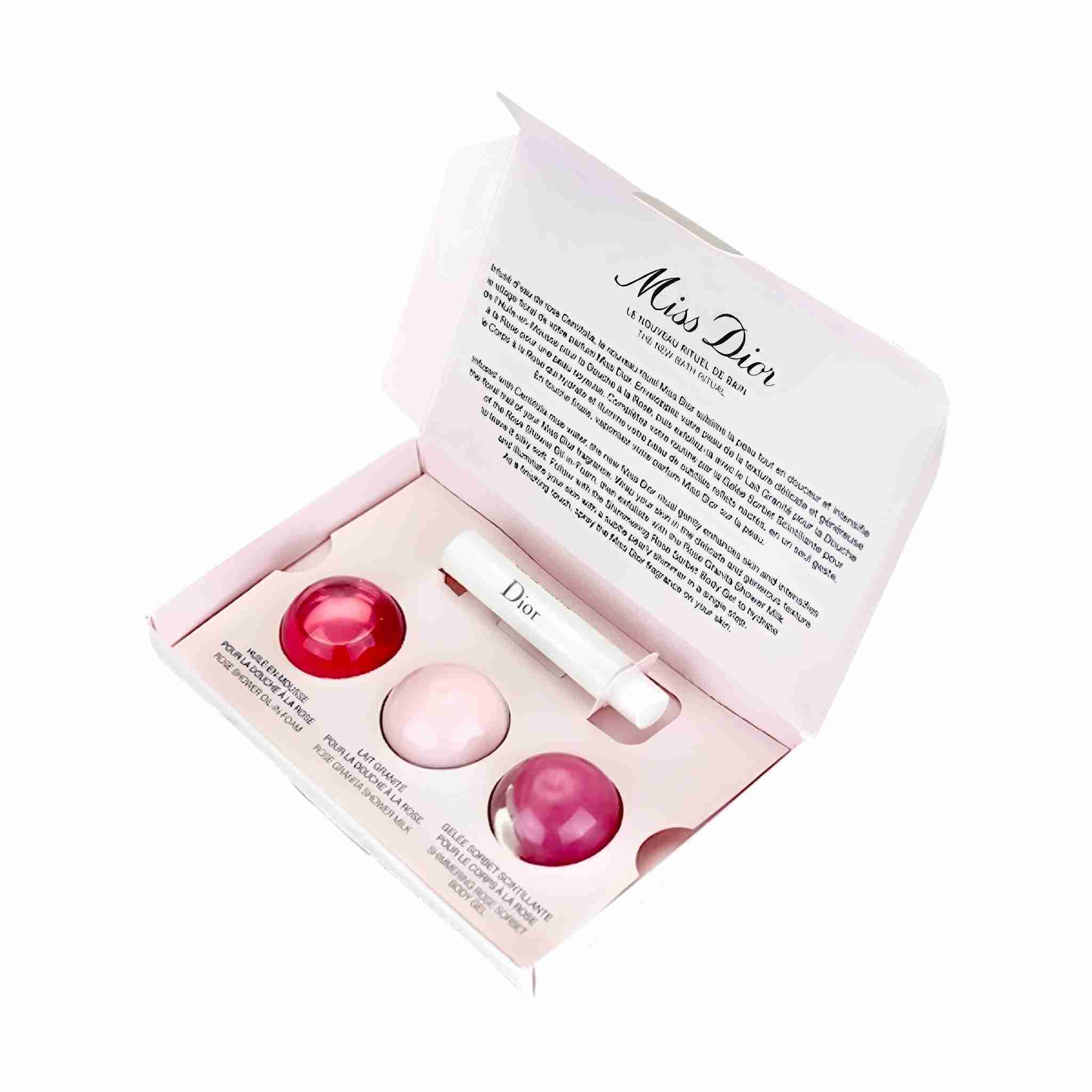 Dior miss dior the new bath ritual sample