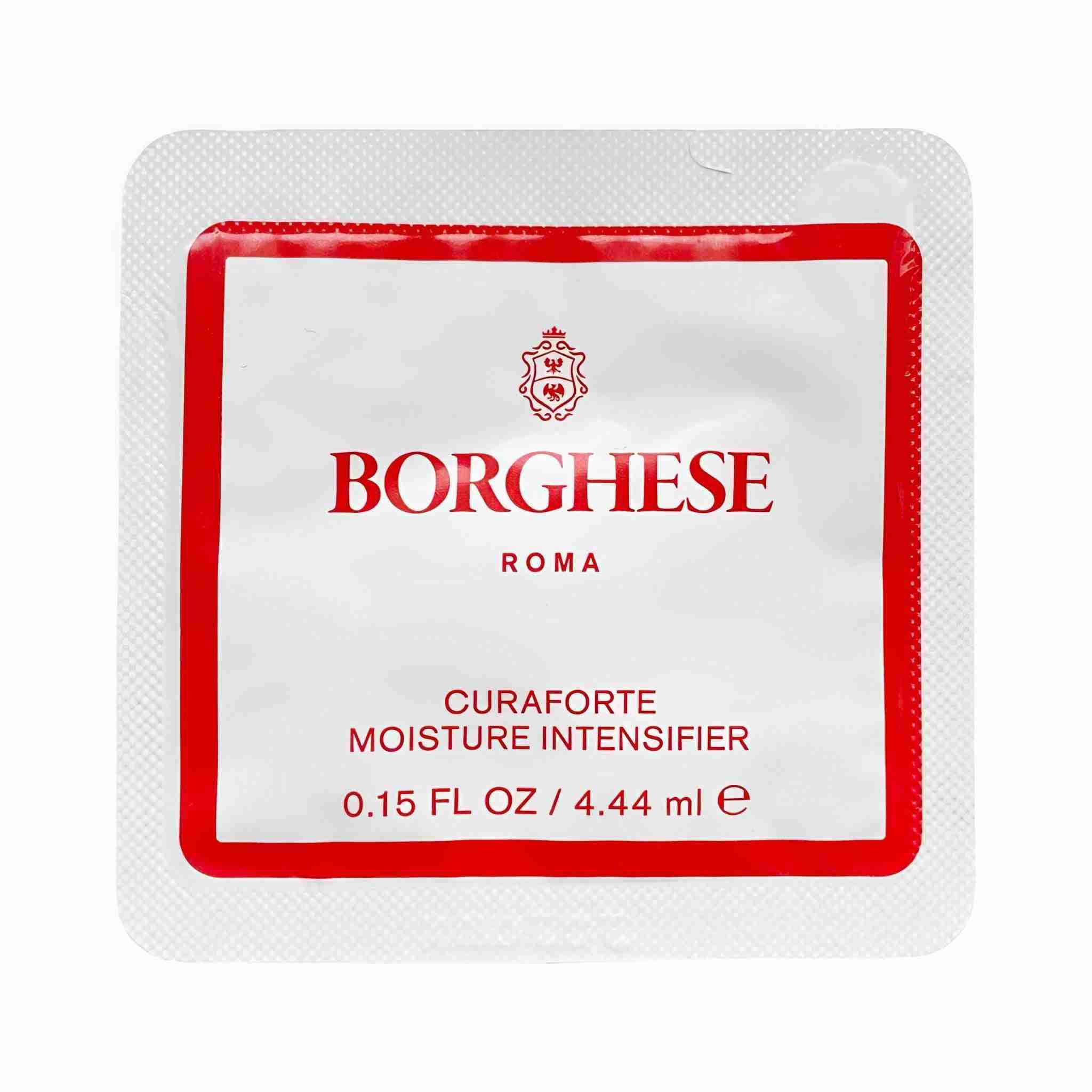 Borghese curaforte moisture intensifier sachet sample