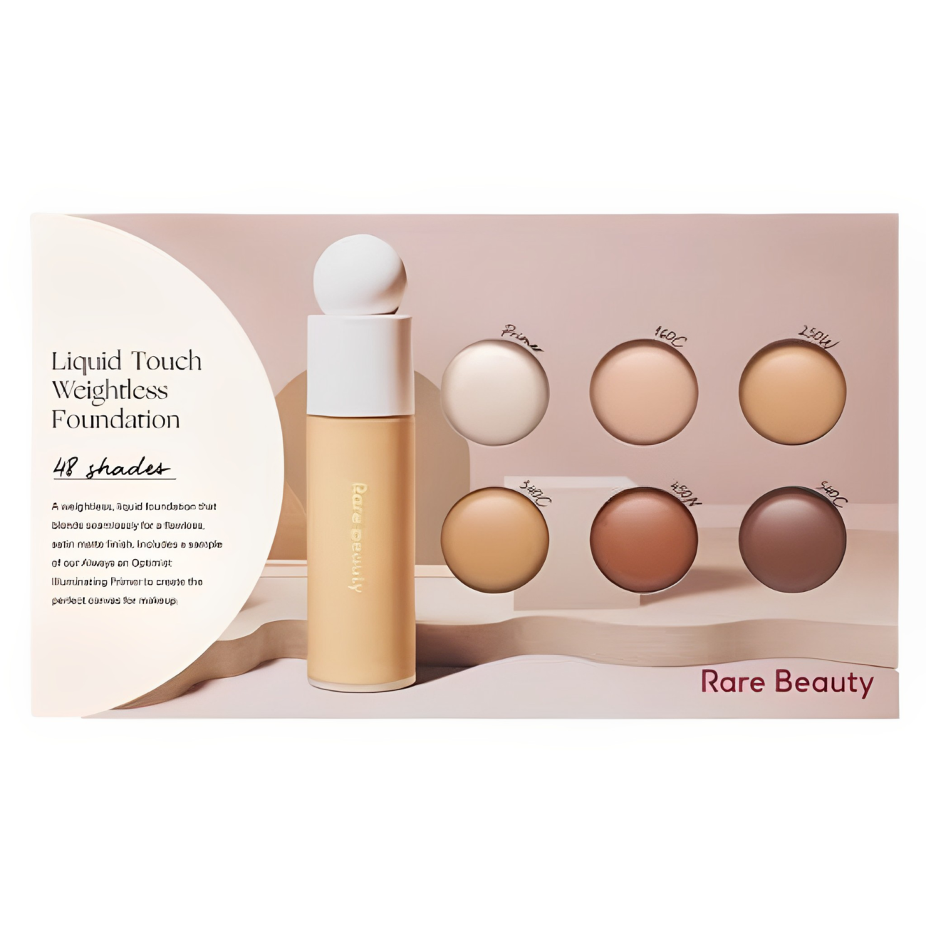 Liquid Touch Foundation & Illuminating Primer Sample-Rare Beauty