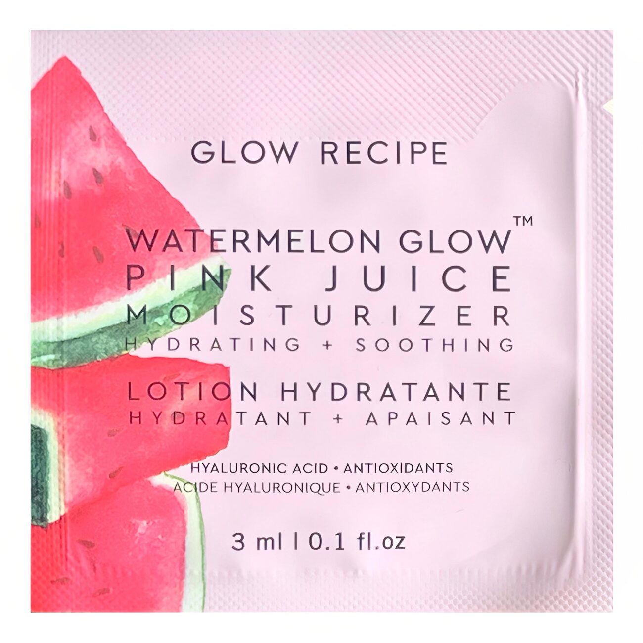 Watermelon Glow Pink Juice Moisturizer Sample-Glow Recipe