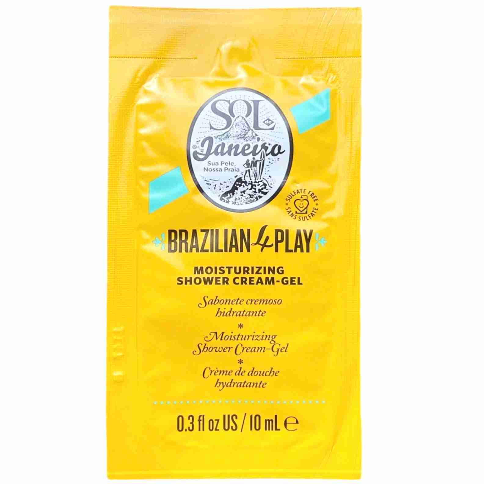 Sol de janeiro brazilian 4 play moisturizing shower cream - gel 10ml