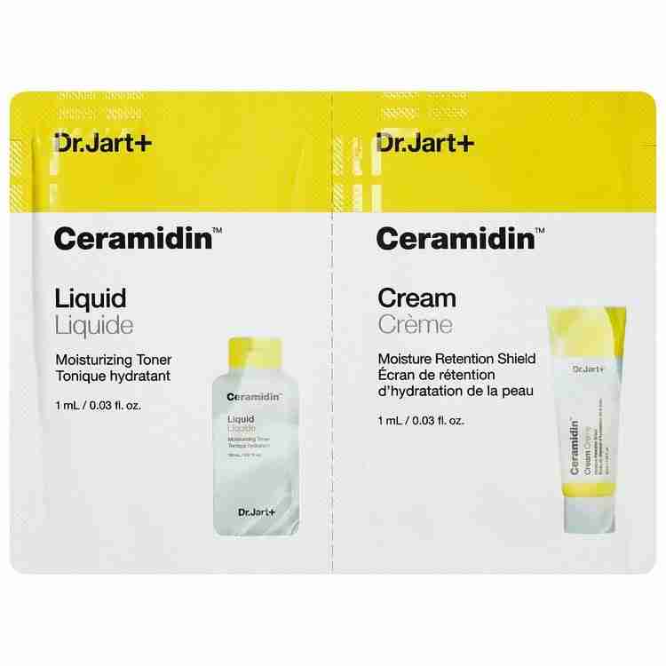 Dr. jart ceramidin liquid and cream sample duo