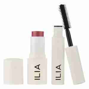 Ilia multi - stick cream blush and mascara set