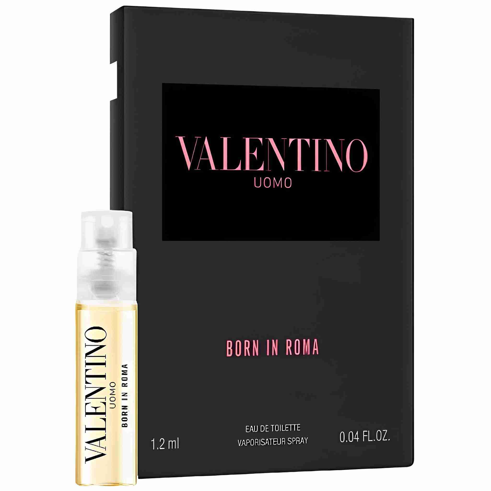 Valentino donna born in roma uomo EDT sample 1.2ml