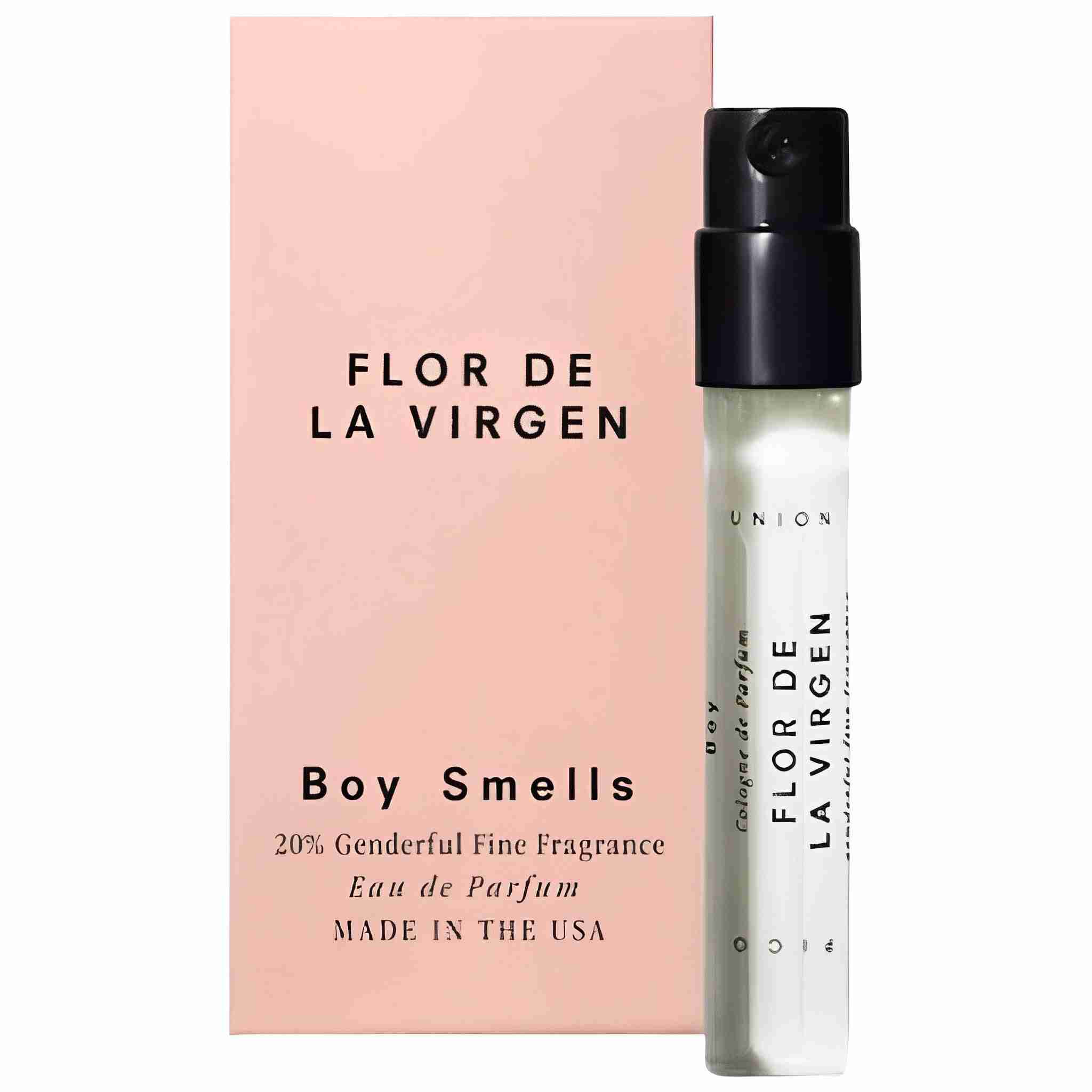 Boy smells flor de la virgen EDP sample 1.5ml