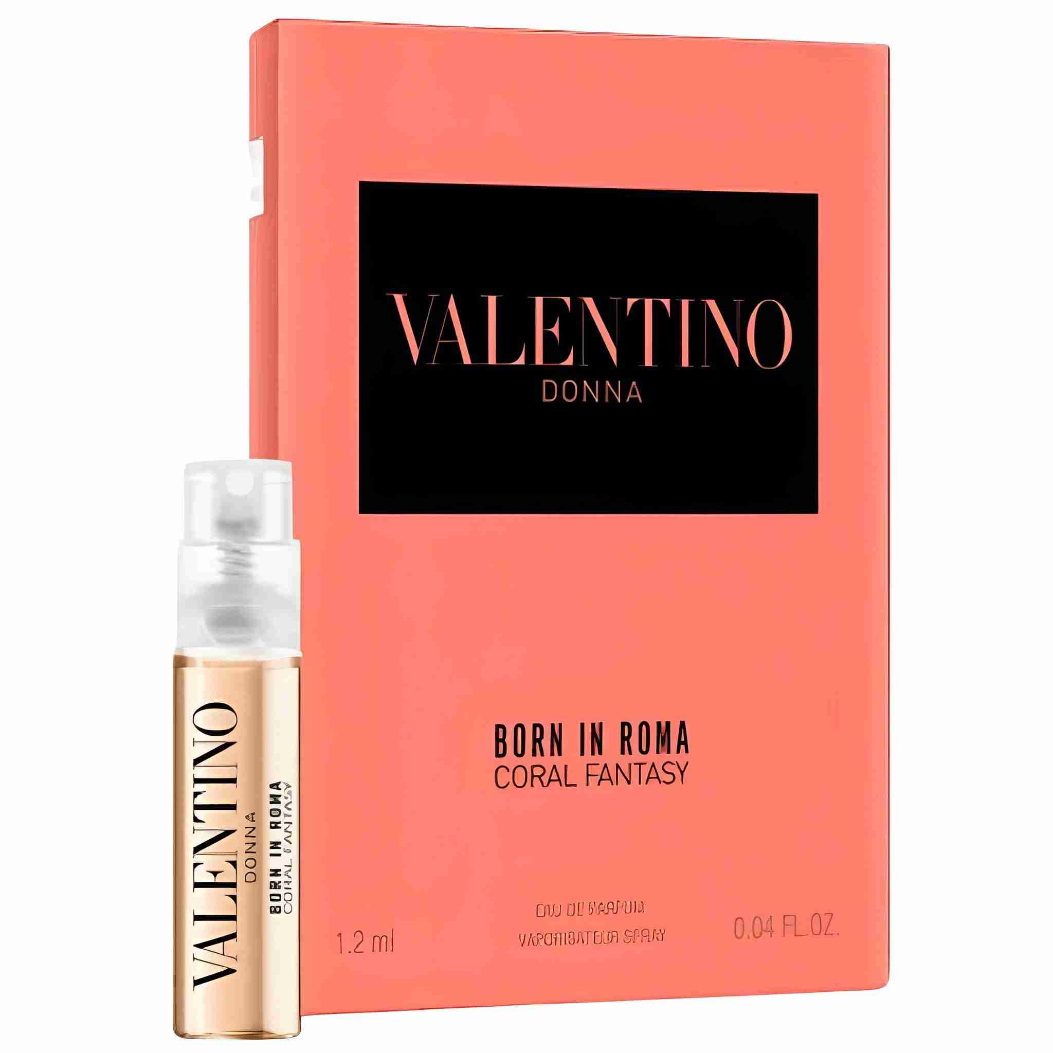 Valentino born in roma coral fantasy eau de parfum sample 1.2ml