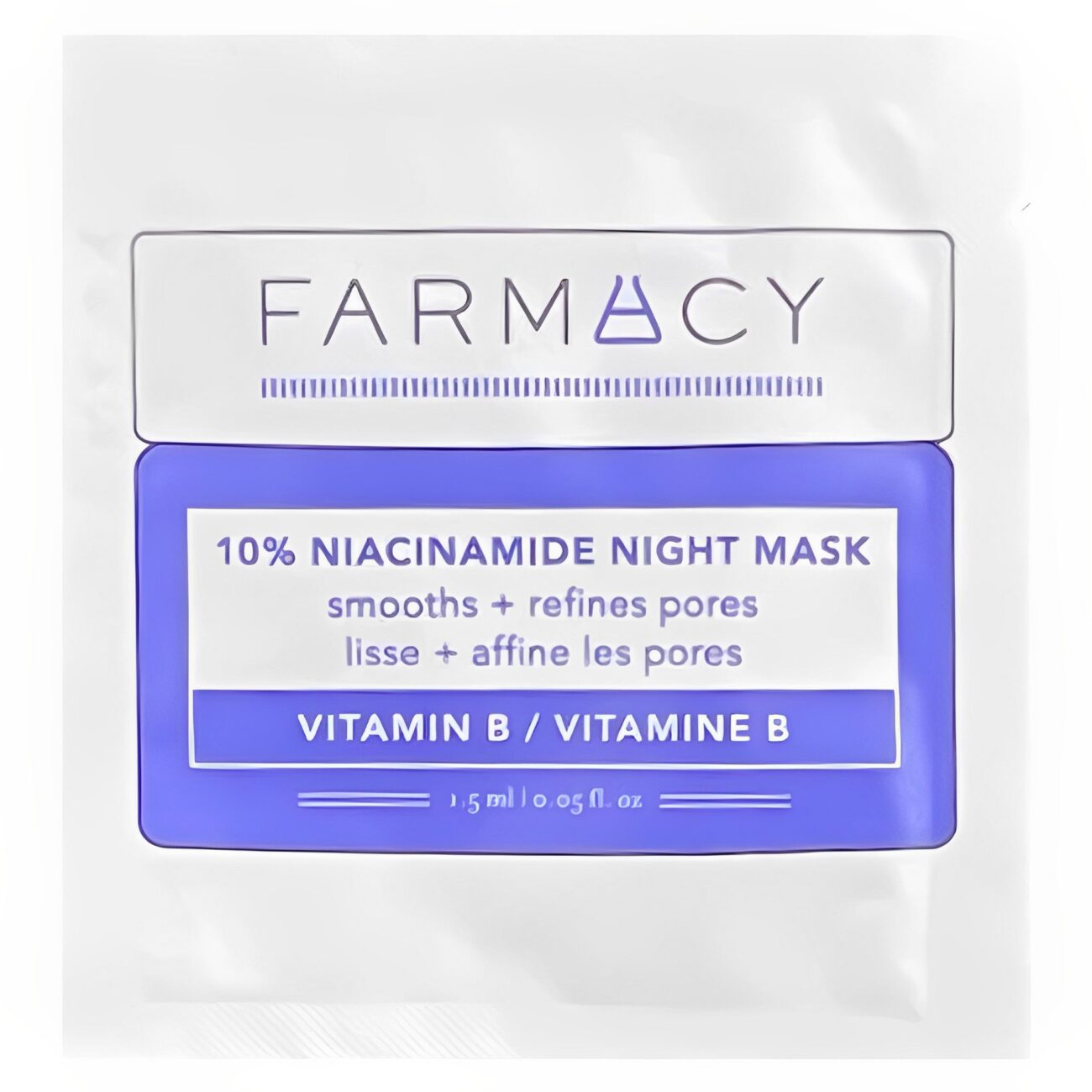 10% Niacinamide Night Mask Sample-Farmacy