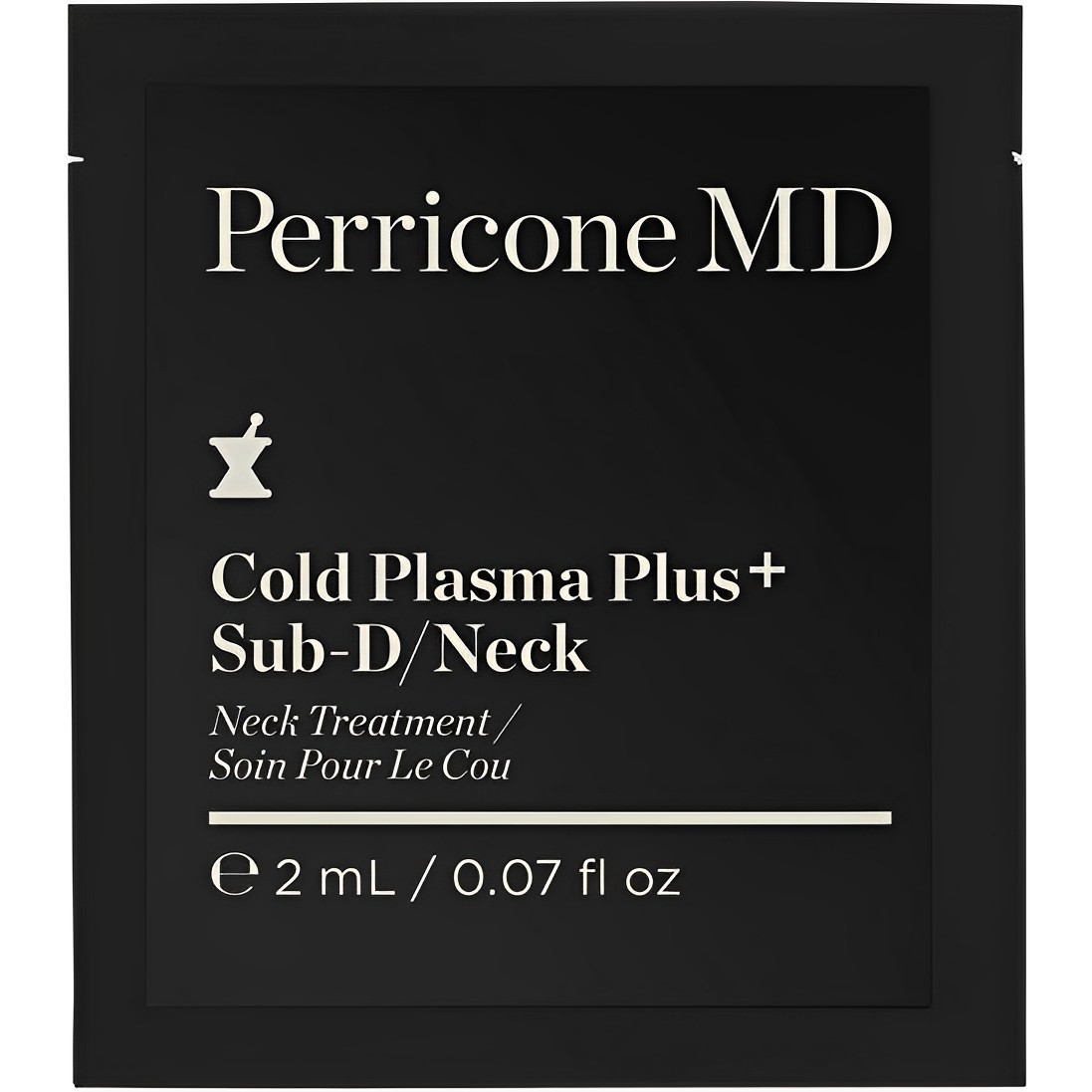 Perricone md cold plasma+ neck and chest serum sample