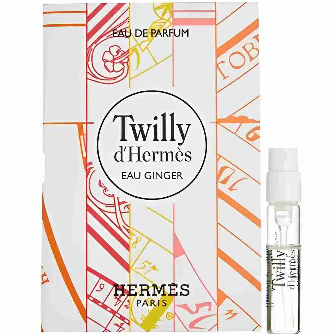 Hermes twilly eau ginger EDP sample 2ml