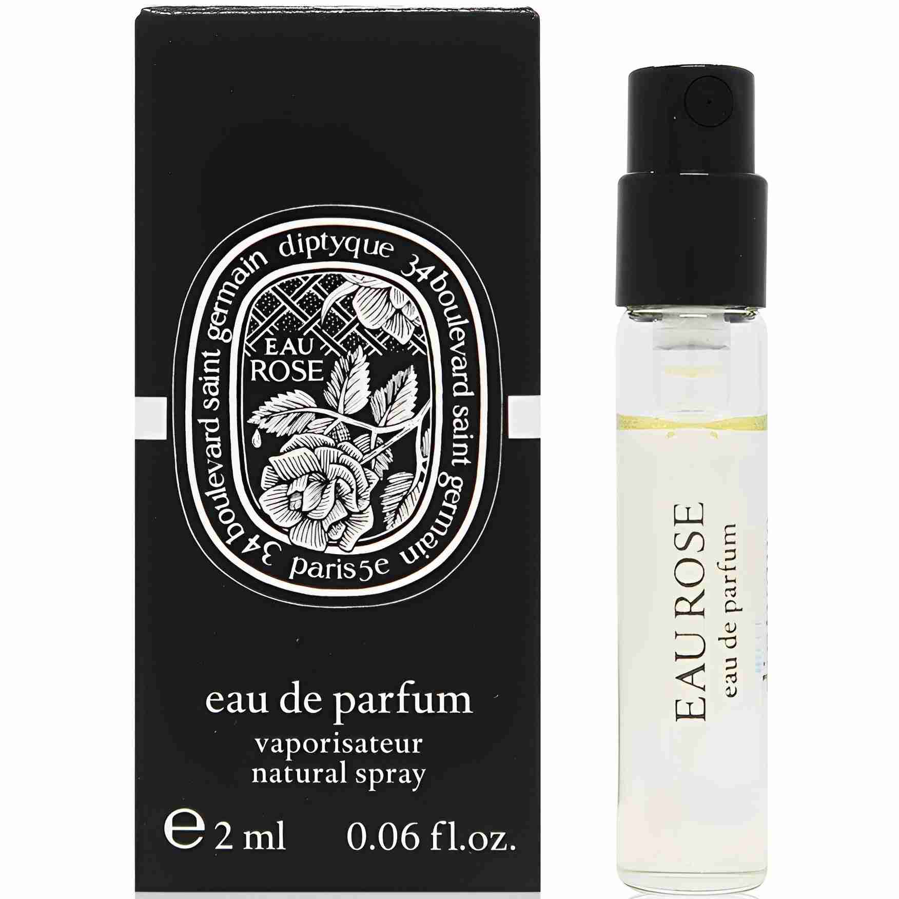Diptyque eau rose EDP sample 2ml