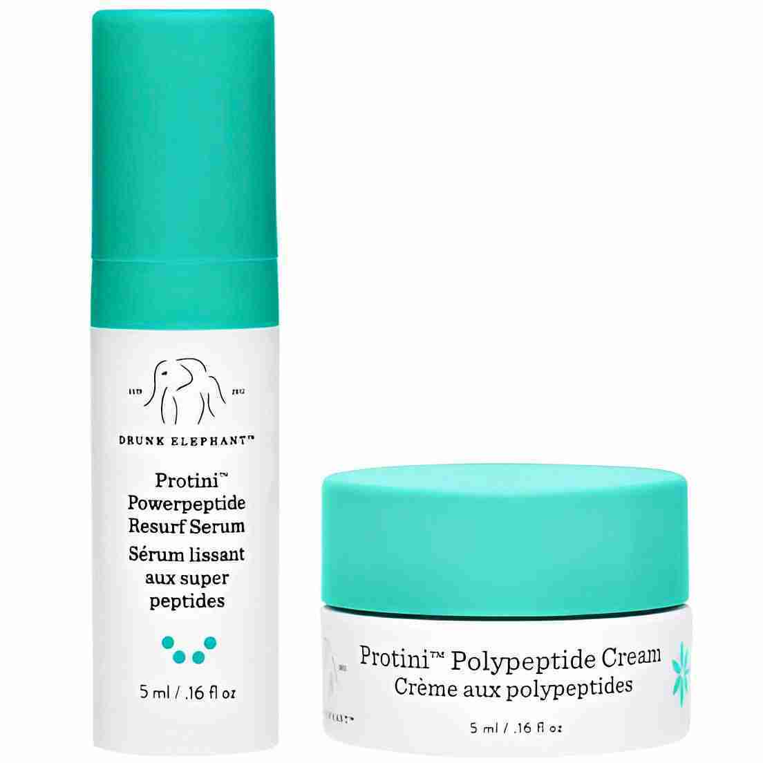 Drunk elephant protini moisturiser and resurf serum set
