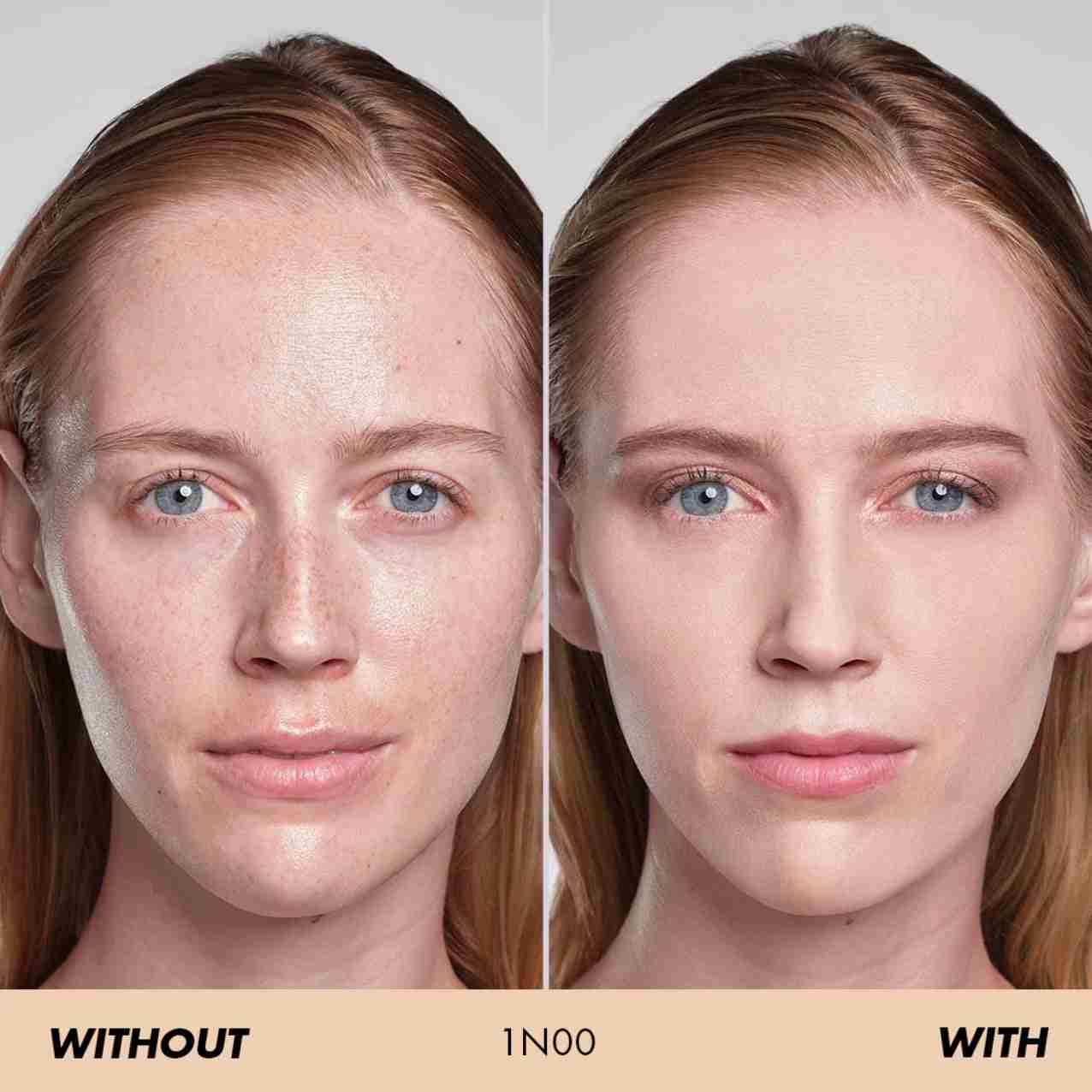 Make up for ever hd skin matte velvet undetectable longwear blurring powder foundation #1n00