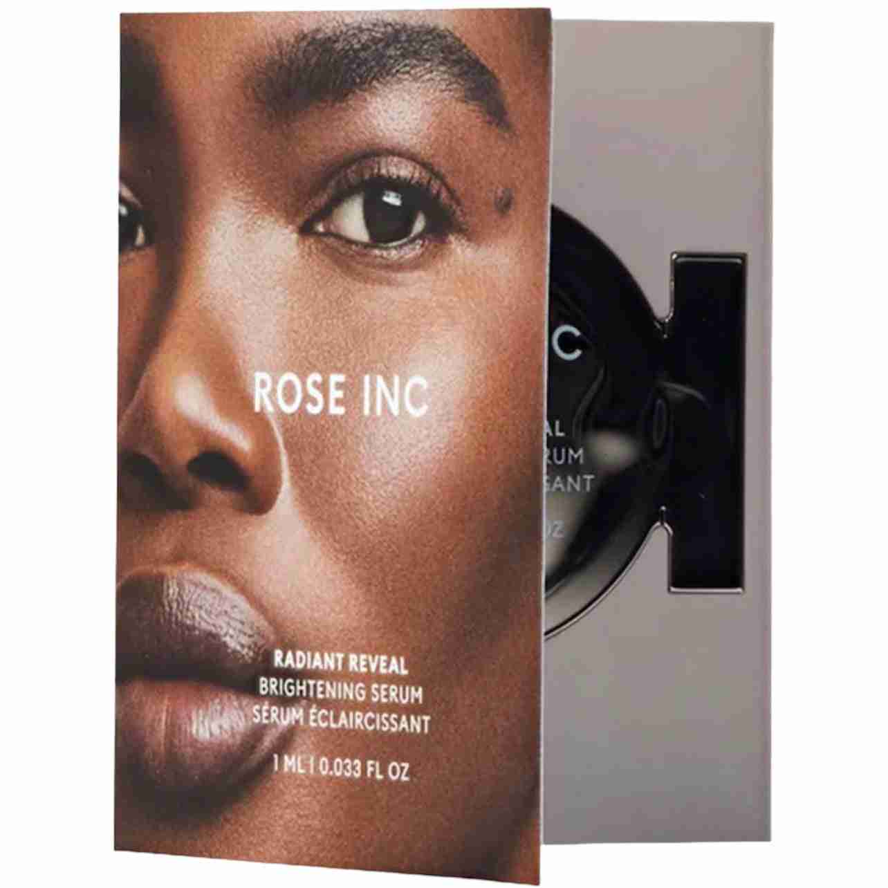 Rose inc radiant reveal clean brightening vitamin c serum sample