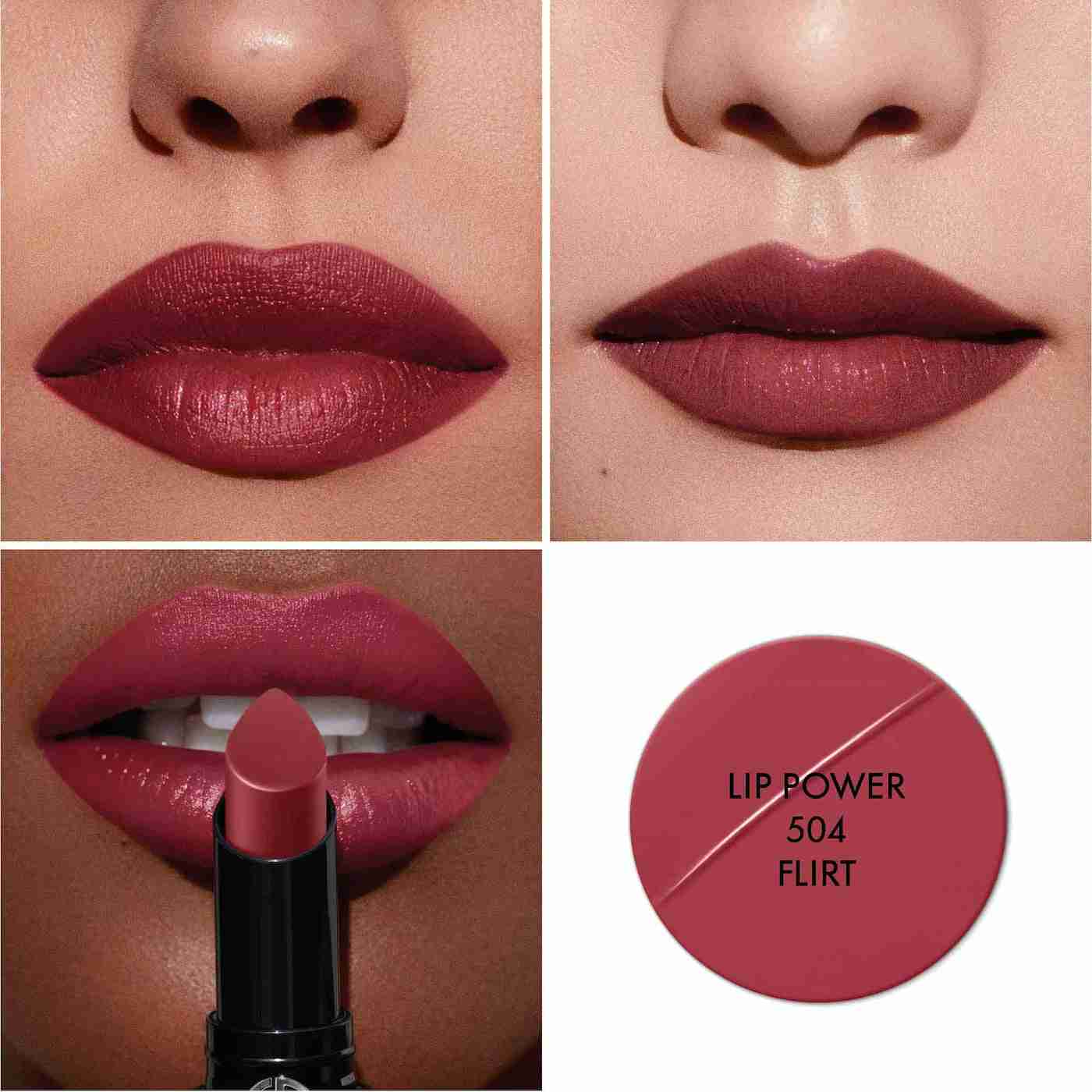 Giorgio armani lip power lipstick sample