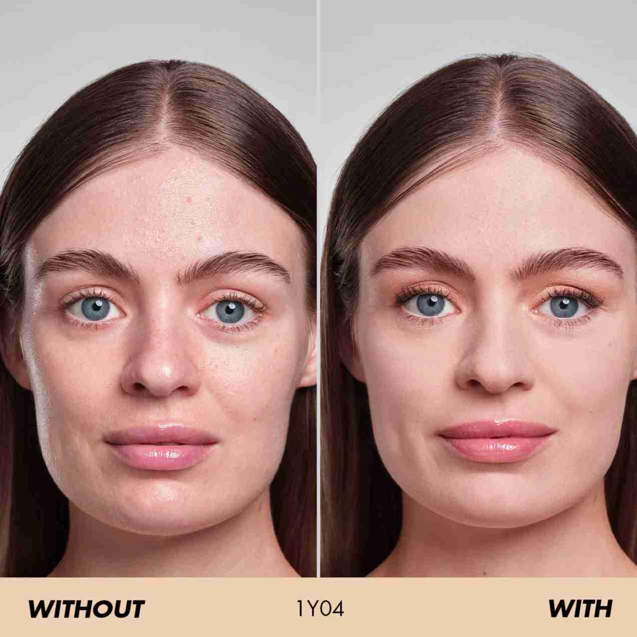 Make up for ever hd skin matte velvet undetectable longwear blurring powder foundation #1y04