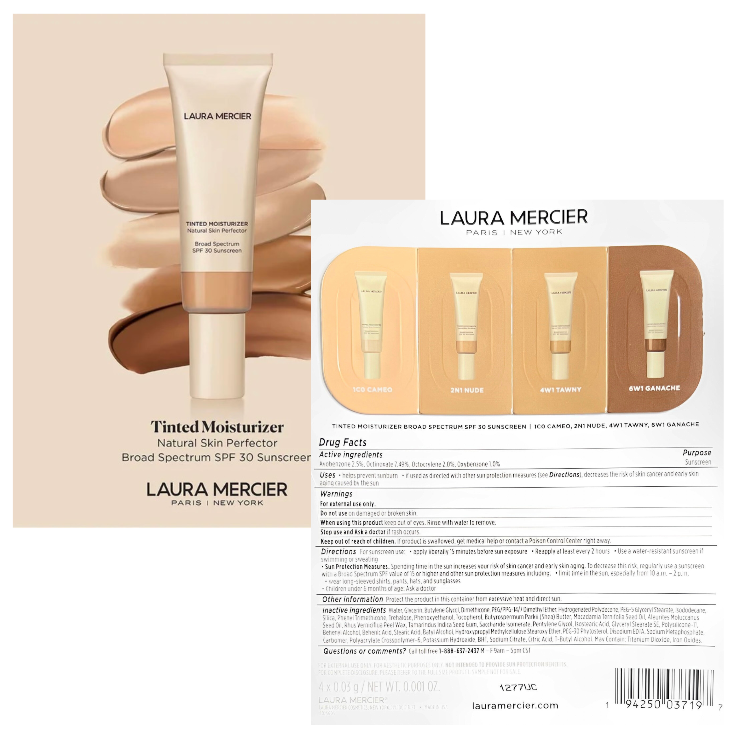 Laura mercier tinted moisturizer natural skin perfector sample
