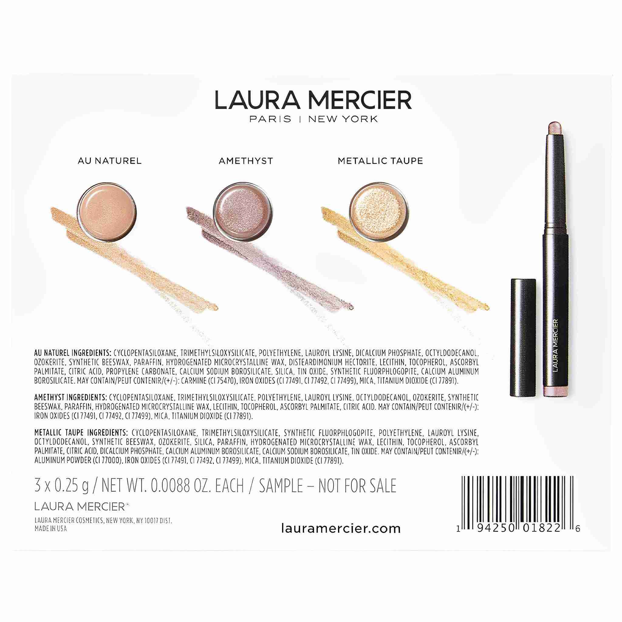 Laura mercier caviar stick eye shadow sample