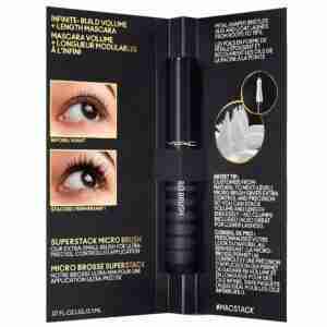 Mac cosmetics macstack micro brush mascara mini
