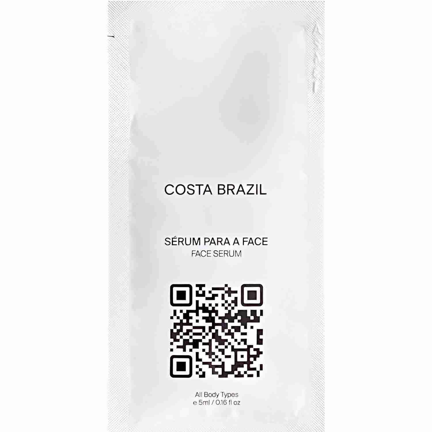 Costa brazil sérum para a face serum sample