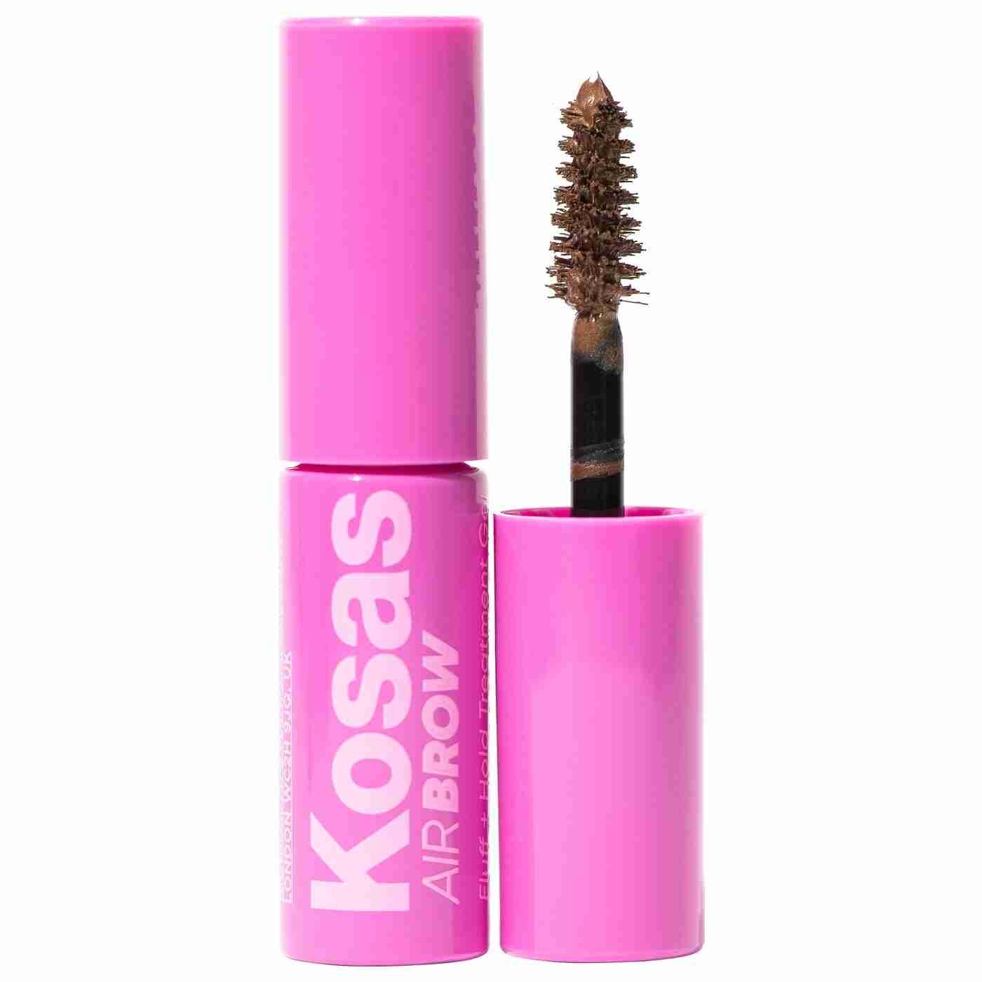 Kosas air brow tinted tinted volumizing treatment gel #medium brown