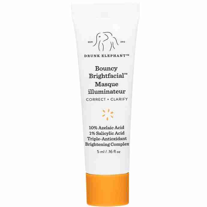 Drunk elephant bouncy brightfacial brightening mask mini