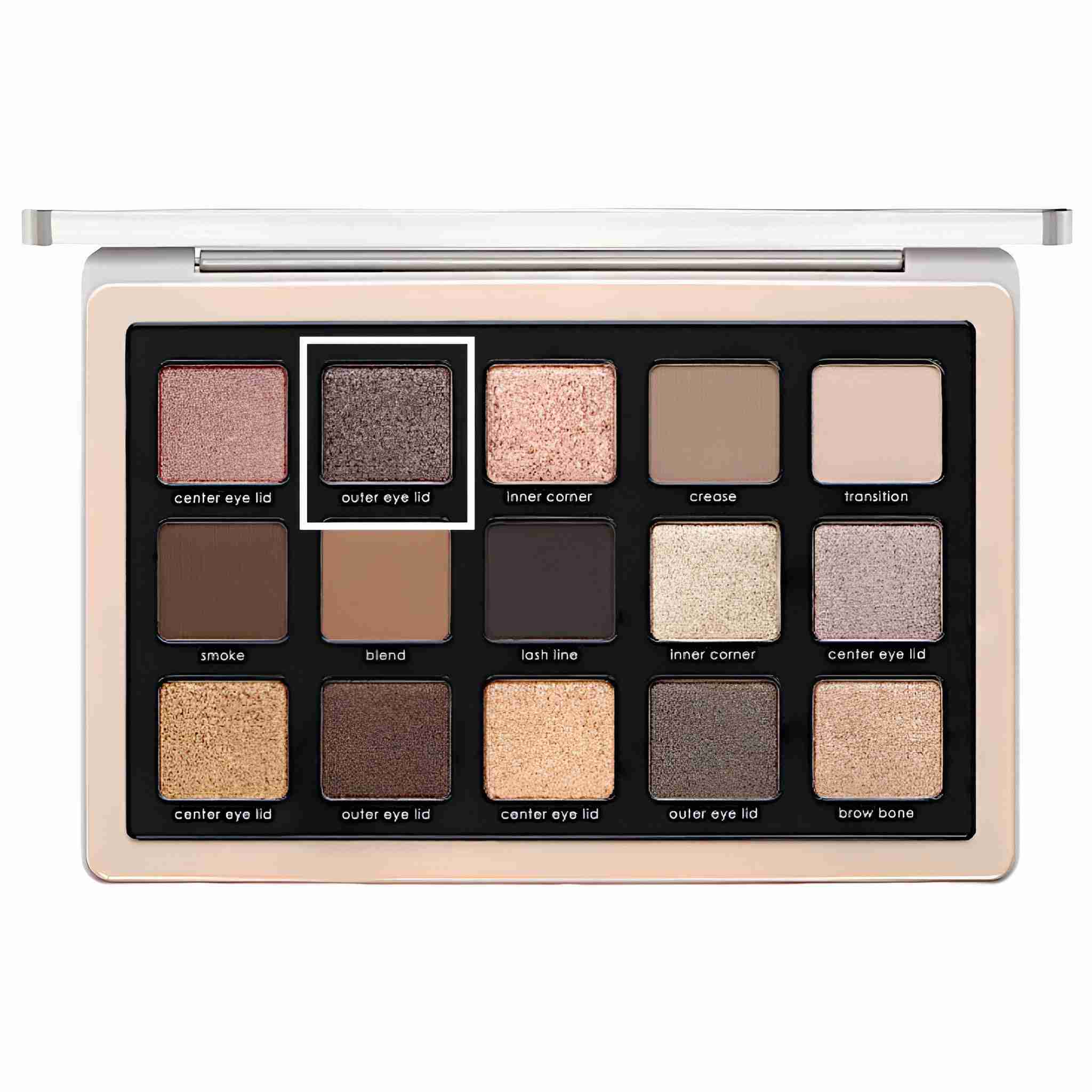 Natasha denona glam eyeshadow in shade outer eye lid 321m
