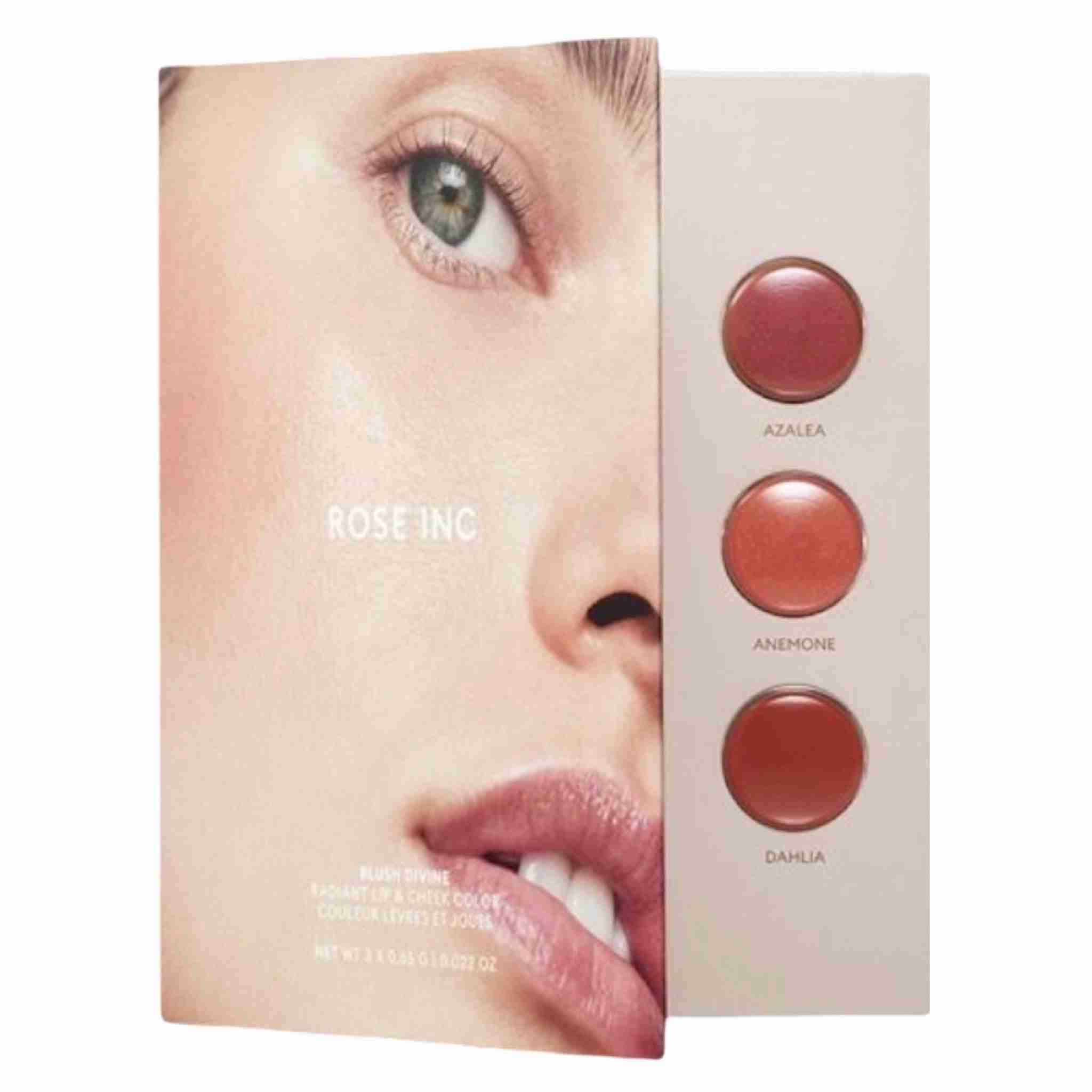 Rose inc cream blush cheek and lip color sample