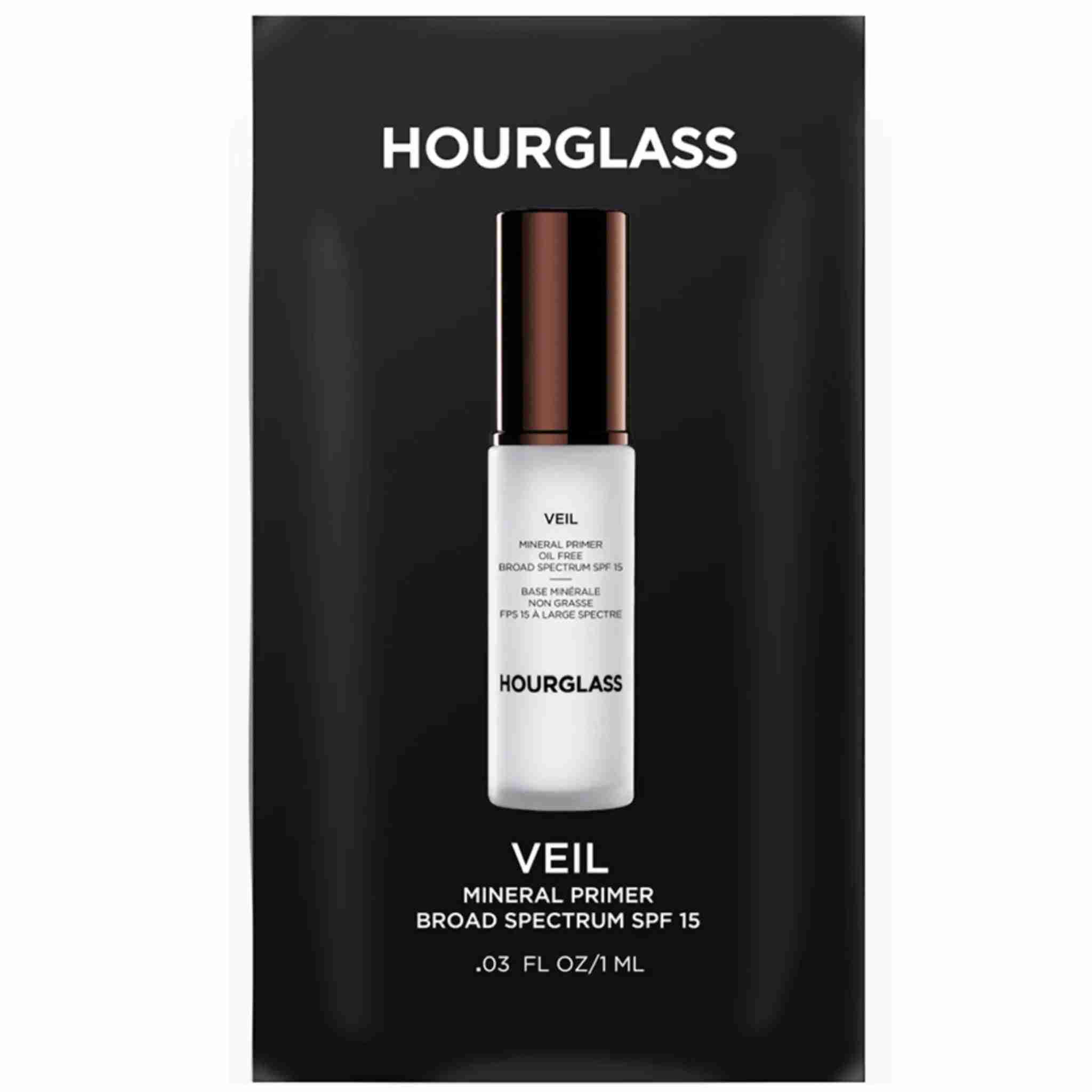 Hourglass veil mineral primer sample