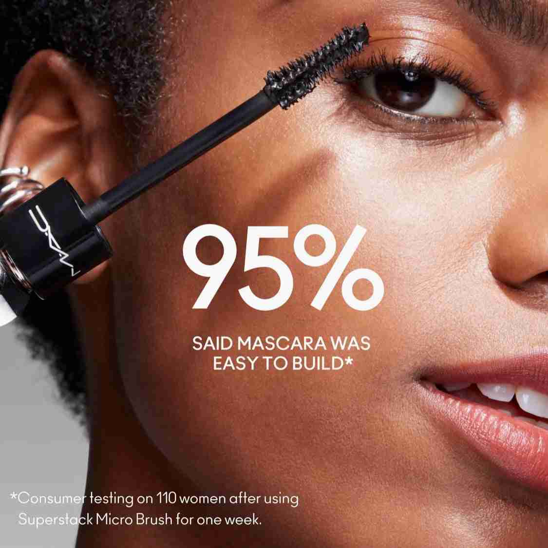 Mac cosmetics macstack micro brush mascara mini