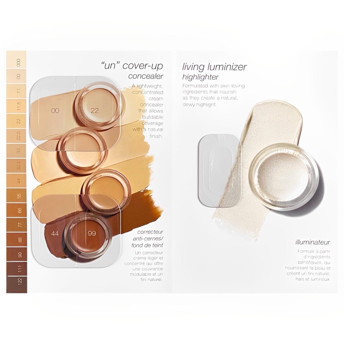 UnCoverup Concealer & Living Luminizer Sample-RMS Beauty