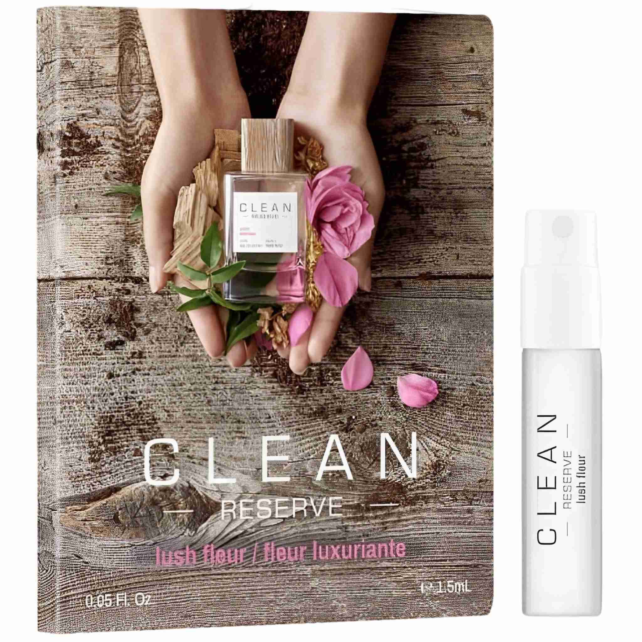 Clean reserve lush fleur eau de parfum sample 1.5ml