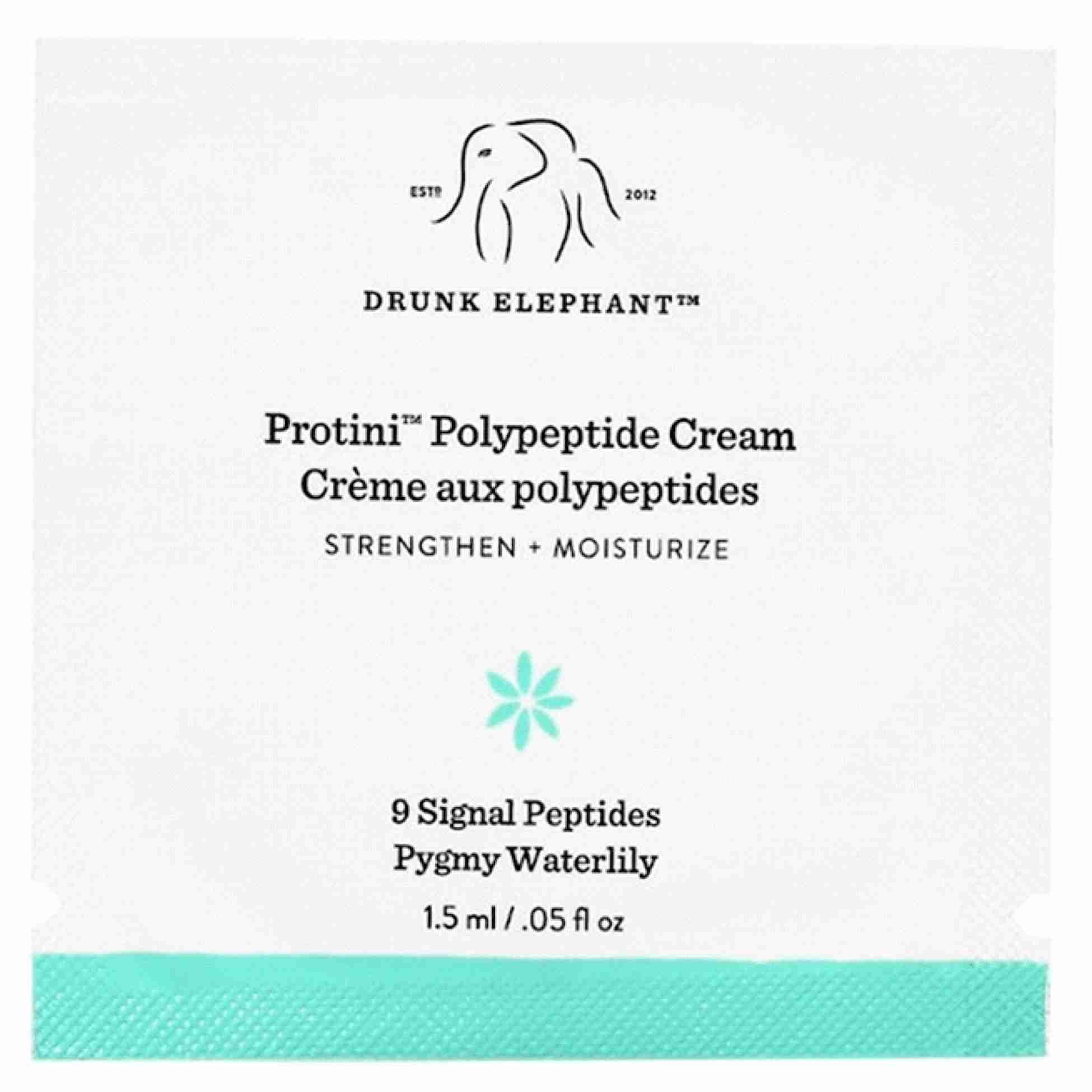 Drunk elephant protini polypeptide cream sample