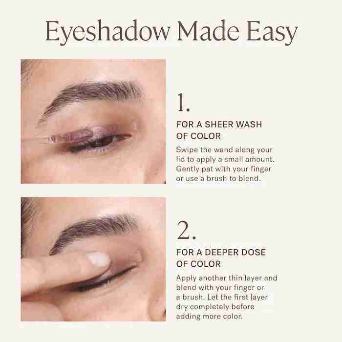 Ilia liquid powder eye shadow tint - cork