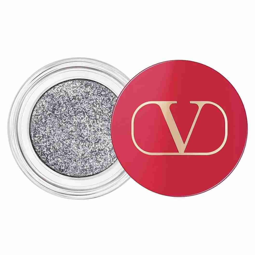 Valentino dreamdust glitter eyeshadow 01 silver spark