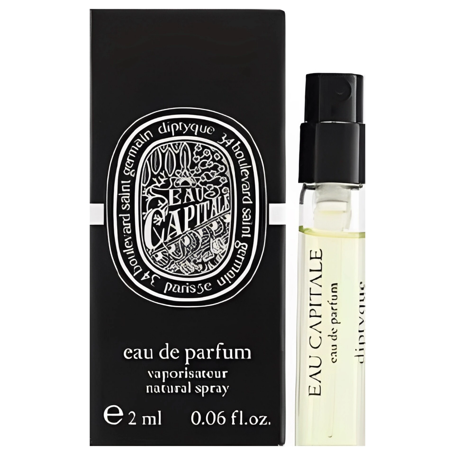 Diptyque eau capitale EDP sample 2ml