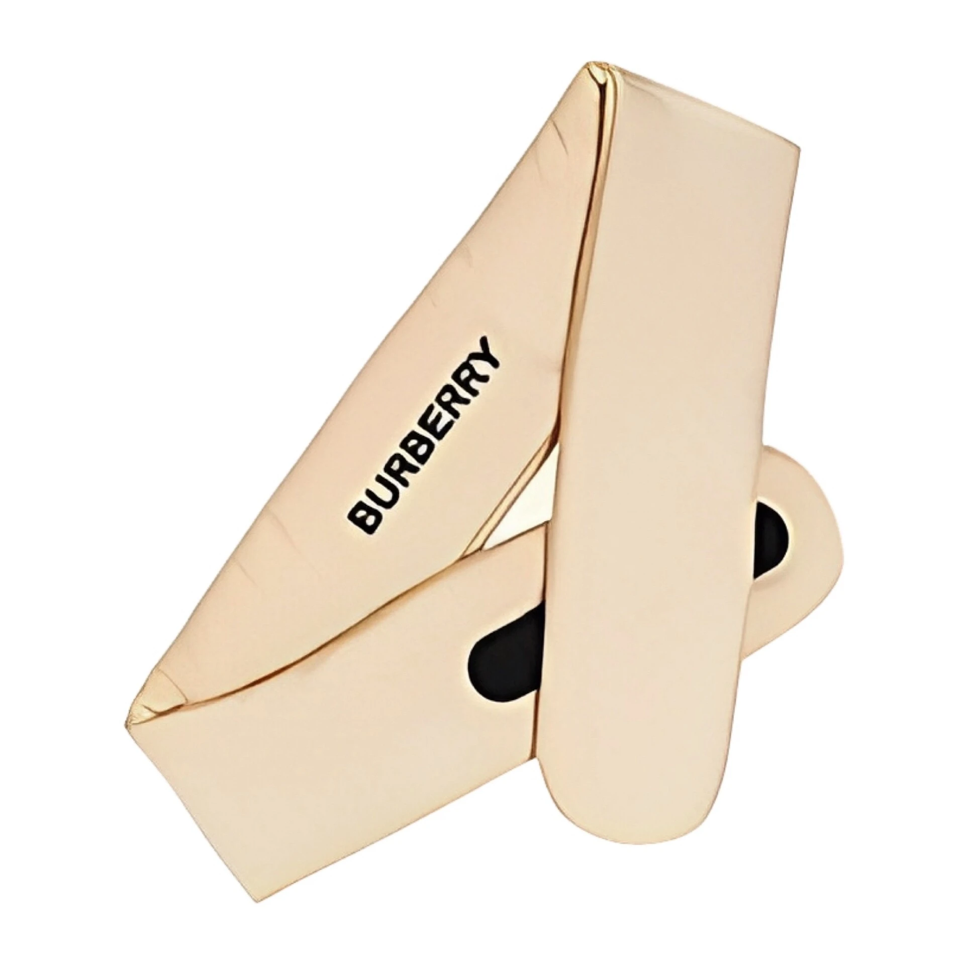 Burberry silk hair wrap headband