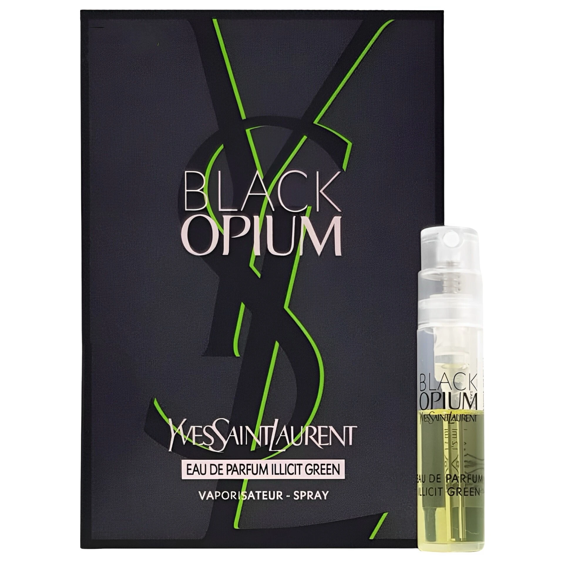Yves saint laurent black opium illicit green EDP sample 1.2ml